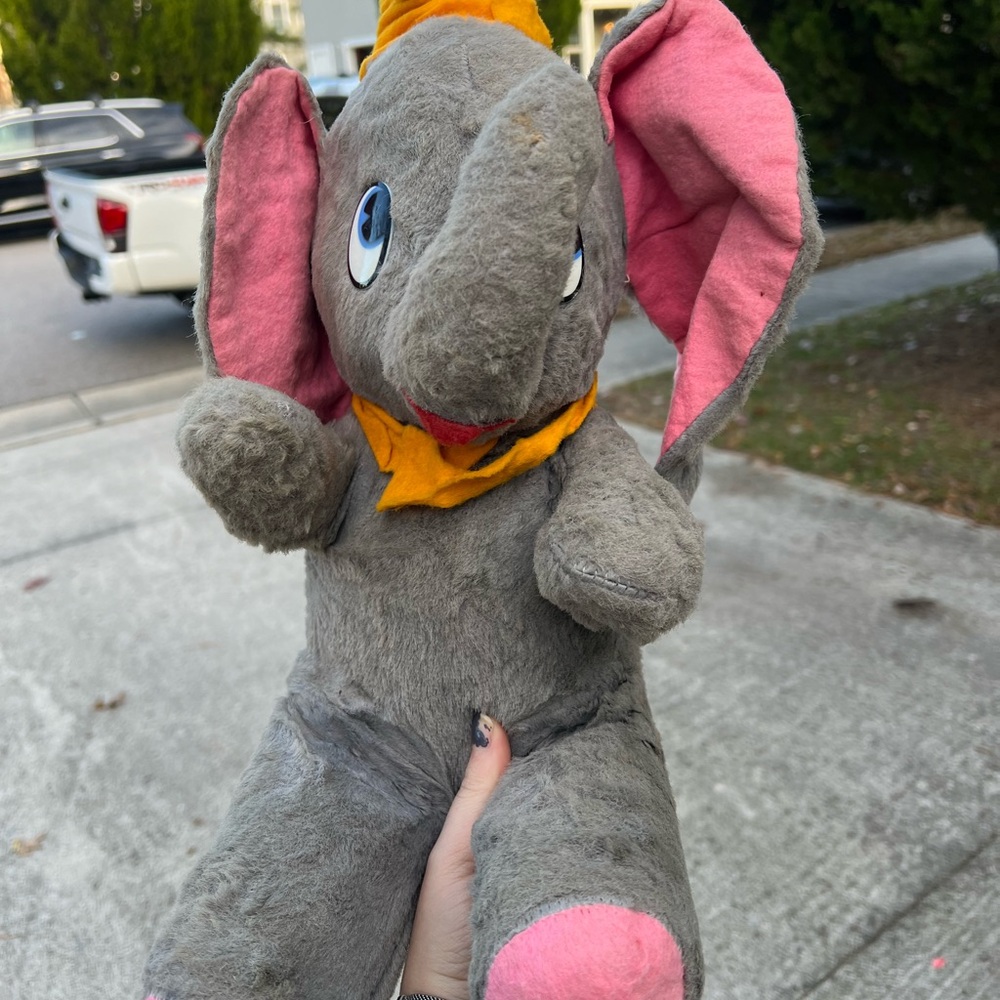 1970s Dumbo Plush